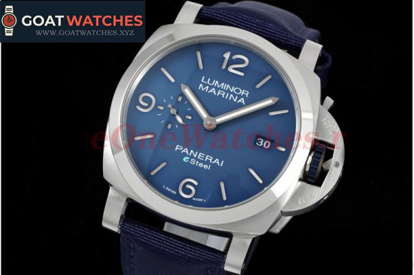 Panerai - PAM1157 Luminor 44mm Blue Dial SS/NY TTF A9010