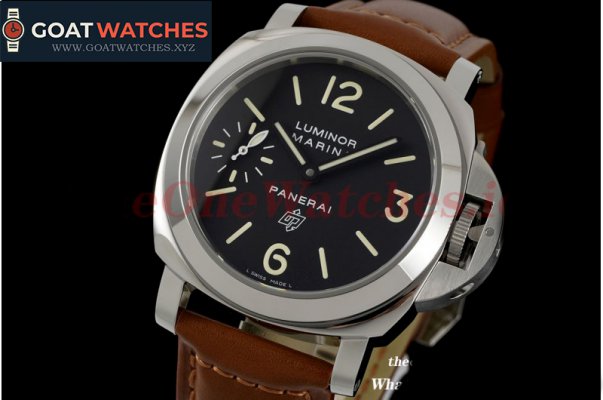 Panerai - PAM005 Luminor 44mm Black Dial SS/LE HWF A6497