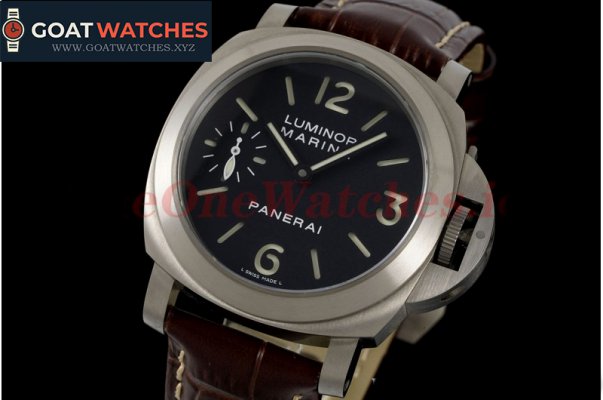 Panerai - PAM177 Luminor 44mm Black Dial Titanium/LE HWF A6497