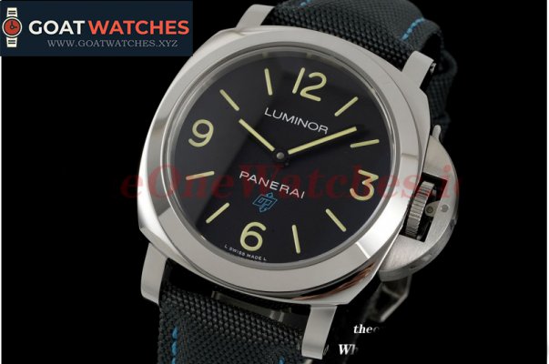 Panerai - PAM774 Luminor 44mm Black Dial SS/NY HWF A6497