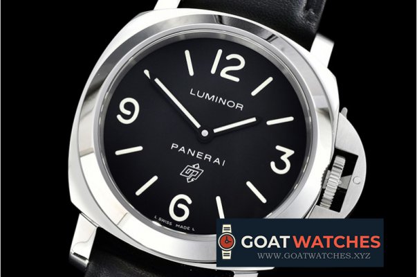 Panerai - PAM000 Luminor Base Logo SS/LE Black XF Asia 6497