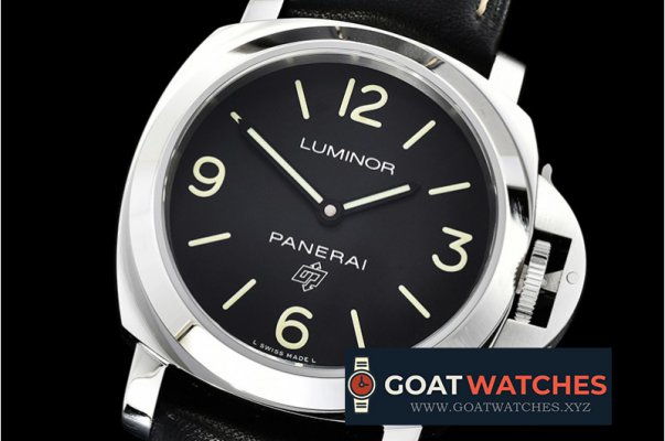 Panerai - PAM773 Luminor Base Logo 3 Days Acc SS/NY Blk XF A6498