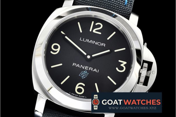 Panerai - PAM774 Luminor Base Blue Logo 3 Days SS/NY Blk XF A6498