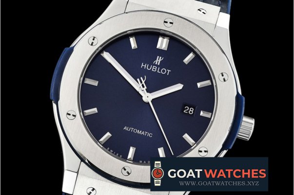 Hublot - Classic Fusion Bang 45mm SS/LE Blue MY9015 Mod