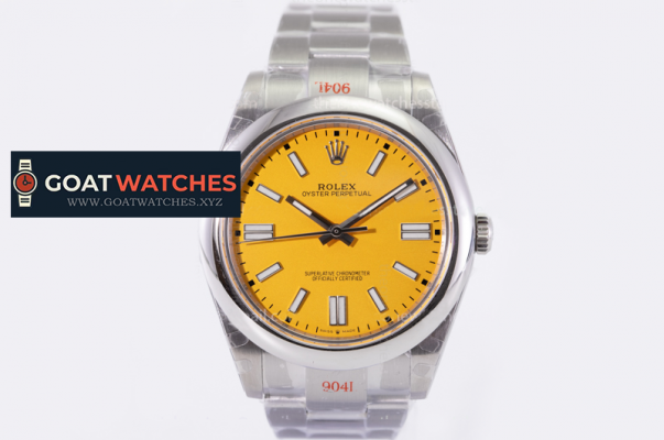 Rolex - Oyster Pert. 36mm 126000 SS/SS Yellow EWF A3230