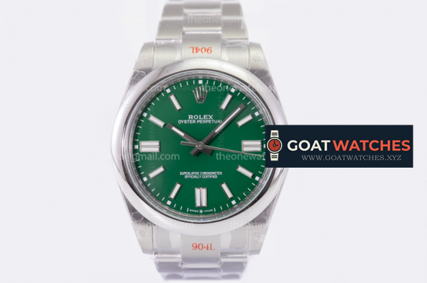 Rolex - Oyster Pert. 36mm 126000 SS/SS Green EWF A3230