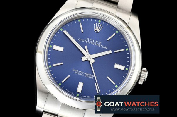 Rolex - Oyster Pert. 39mm 114300 904L SS/SS Blue ARF A3132