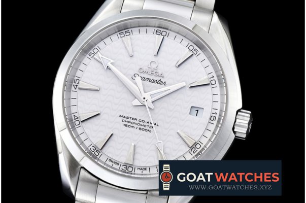 Omega - Aqua Terra 150M 41mm SS/SS White A2824 Mod8500