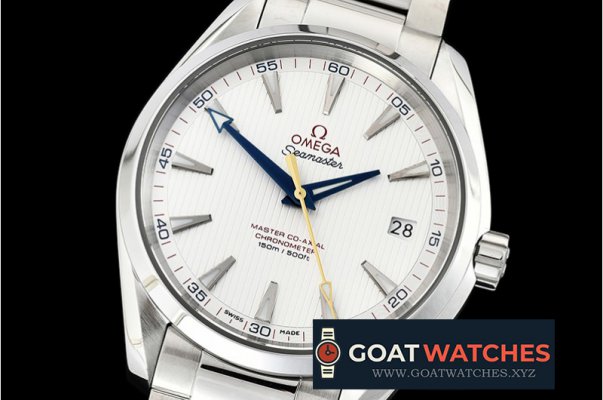 Omega - Aqua Terra 150m SS/SS White VSF Ultimate Asia 8500