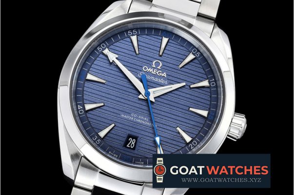 Omega - Aqua Terra 150m Master SS/SS L Blue VSF Asia 8900