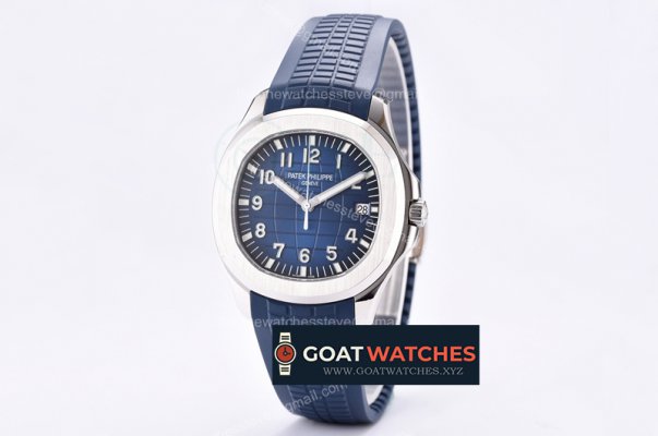 Patek Philippe - Aquanaut Ref.5186 SS/RU Blue/Num 3KF Asia 324