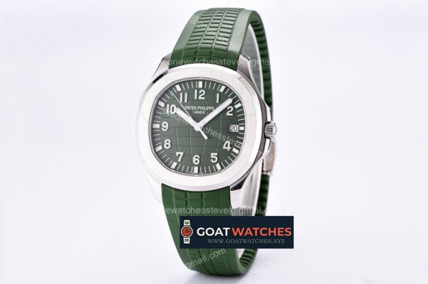 Patek Philippe - Aquanaut Ref.5186 SS/RU Green/Num 3KF Asia 324