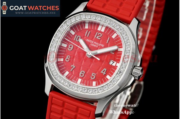 Patek Philippe - Aquanaut Lady 5067A Transparent Diamonds SS/RU PPF E23A