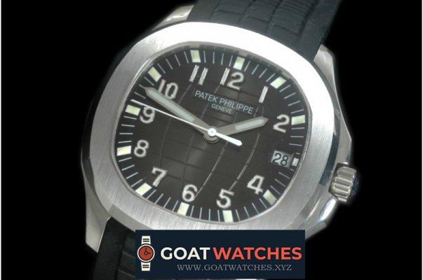 Patek Philippe - Aquanaut Jumbo Black V3 Auto SS/RU Miyota 9015