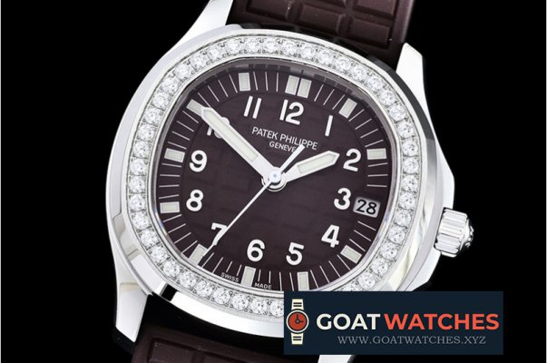 Patek Philippe - Aquanaut Midsize 5069A Diams SS/RU Brown MY9015 Mod