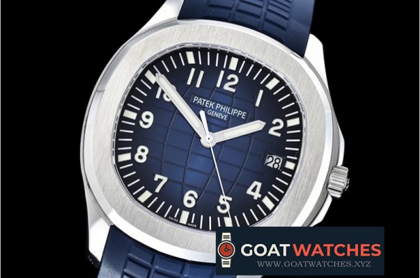 Patek Philippe - Aquanaut Ref.5168 42mm SS/RU Blue/Num ZF MY9015 Mod