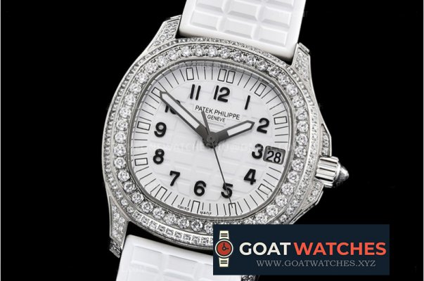 Patek Philippe - Aquanaut Ladies 35mm Diams SS/RU Wht PPF MY9015 Mod