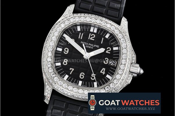 Patek Philippe - Aquanaut Ladies 35mm Diams SS/RU Blk PPF MY9015 Mod