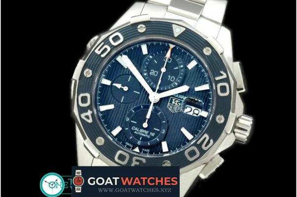 Tag Heuer - Aquaracer 500m Chrono SS/SS Blue