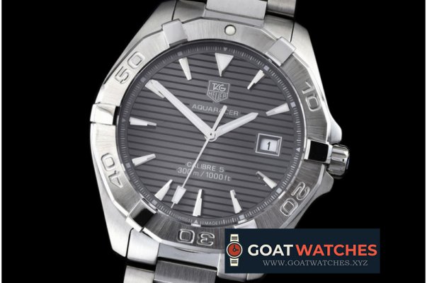 Tag Heuer - Aquaracer Calibre 5 SS/SS Gray Jap Qtz