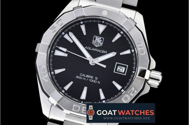 Tag Heuer - AquaRacer Calibre 5 SS/SS Black Asia 2824