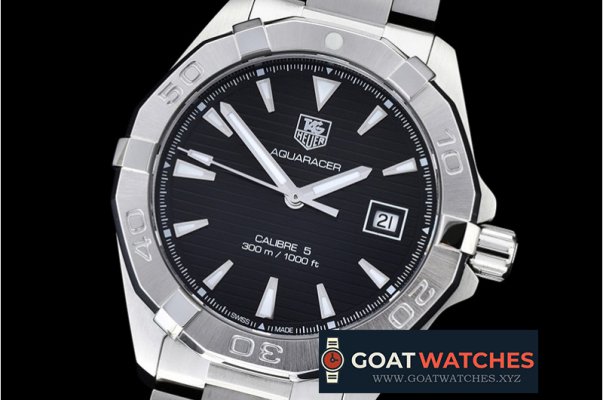 Tag Heuer - AquaRacer Calibre 5 SS/SS Black Asia 2824