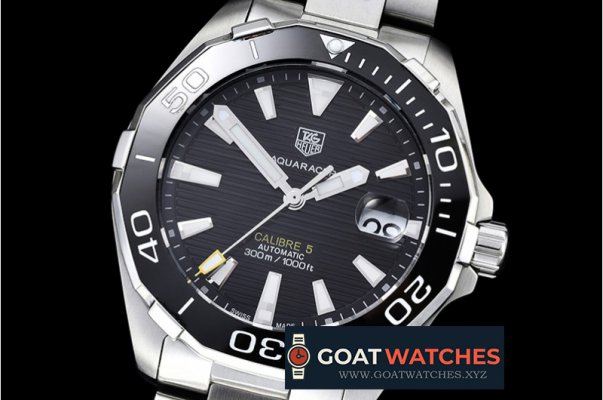 Tag Heuer - AquaRacer Calibre 5 Cer Bez SS/SS Black Jap Quartz