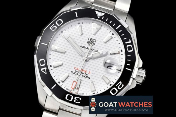 Tag Heuer - AquaRacer Calibre 5 Cer Bez SS/SS White Asia 23J