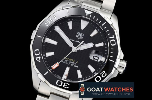 Tag Heuer - AquaRacer Calibre 5 Cer Bez SS/SS Black Asia 23J