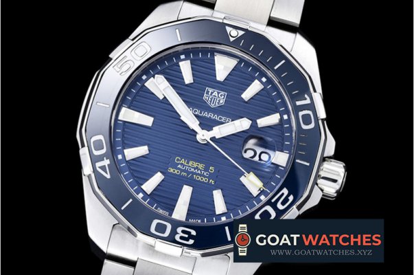 Tag Heuer - AquaRacer Calibre 5 Cer Bez SS/SS Blue MKF Asia 2824