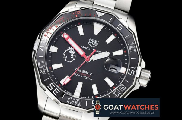 Tag Heuer - AquaRacer Premier League Ed. SS/SS Black VK Quartz