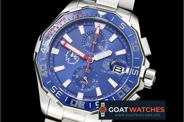 Tag Heuer - AquaRacer Calibre 16 P.L Ed. SS/SS Blue VK Quartz