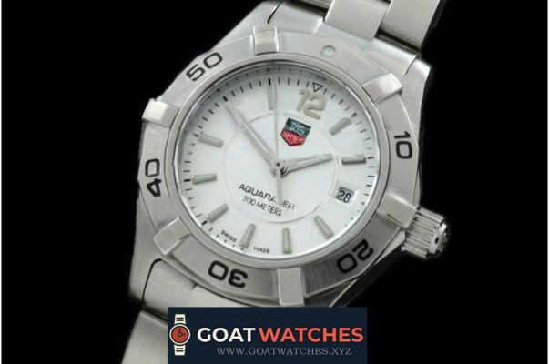 Tag Heuer - Auaqracer Ladies SS/SS White Stk S-Qtz