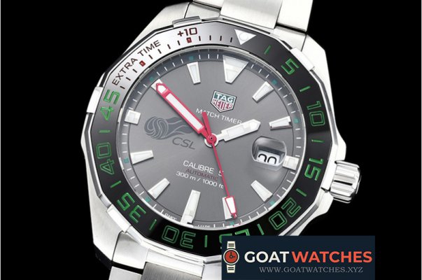 Tag Heuer - Aquaracer CSL League SS/SS Grey GSF Asia 2824