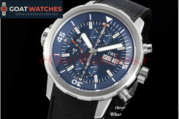 IWC - AquaTimer Chronograph 44mm IW376805 SS/RU Blue NSF Asia 7750