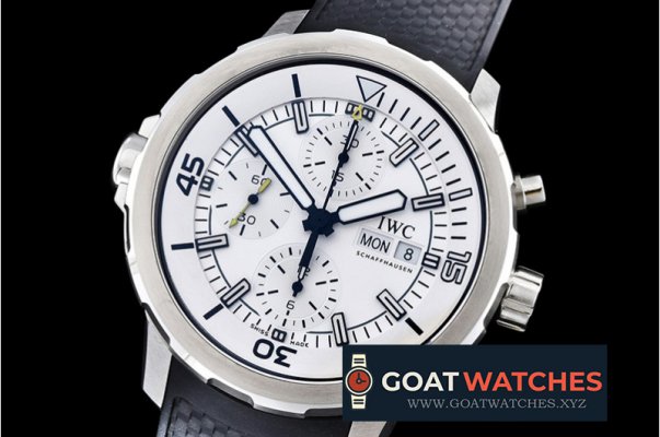 IWC - AquaTimer Chronograph SS/RU White V6F Asia 7750