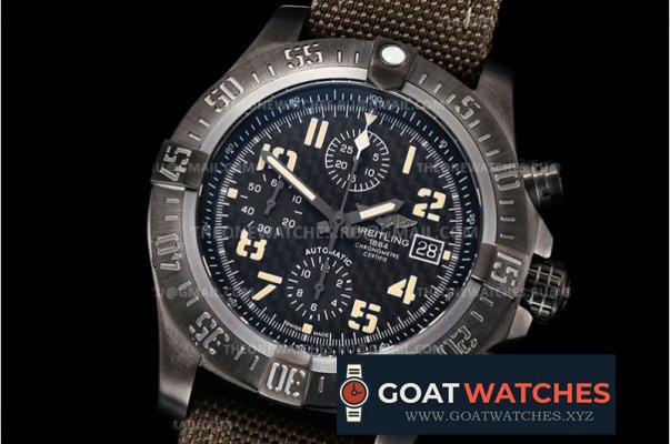 Breitling - Avenger Bandit DLC/SS/NY Black/Num OXF A7750