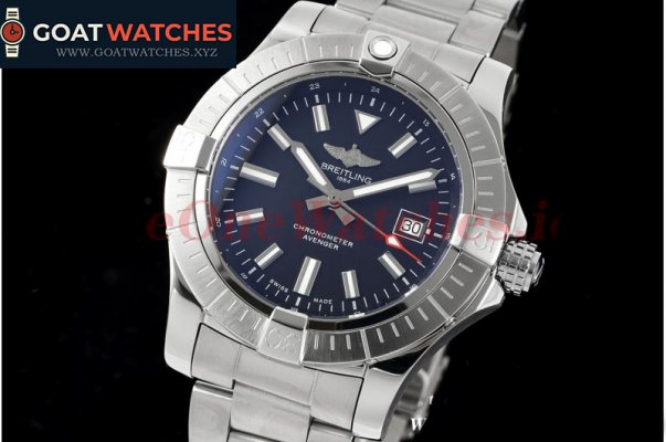 Breitling - Avenger 43mm SS/SS Black/Stk TF A2824