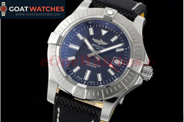 Breitling - Avenger 43mm SS/NY Black/Stk TF A2824