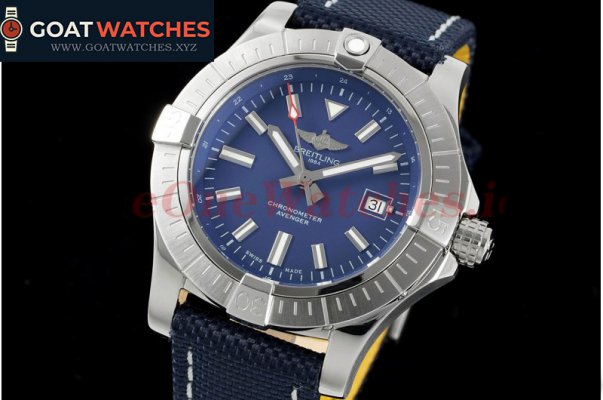 Breitling - Avenger 43mm SS/NY Blue/Stk TF A2824