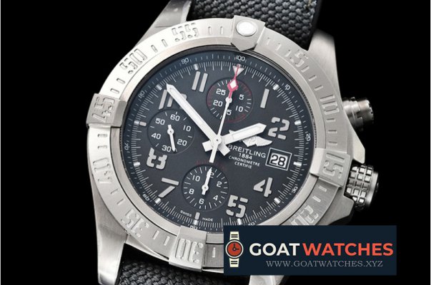 Breitling - Avenger 2017 Chronograph TI/NY Grey/Num GF V2 A7750 Mod