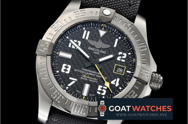 Breitling - Avenger BlackBird 44mm Boutique DLC/TI/NY Blk GF A2824