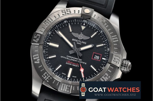 Breitling - Avenger BlackBird 44mm DLC/TI/RU Black GF V4 A2824