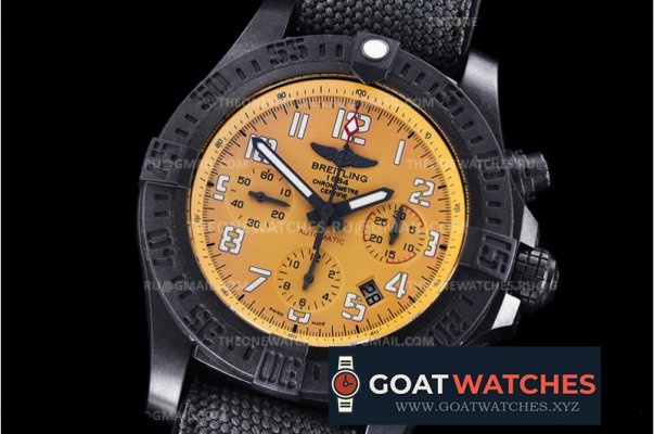 Breitling - Avenger Hurricane PLY/NY/RU Cobra Yellow GF 1:1 A7750