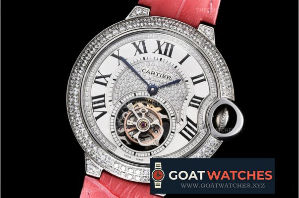 Cartier - Ballon Bleu Tourb Diam SS/LE Diam BBR Asia Tourb