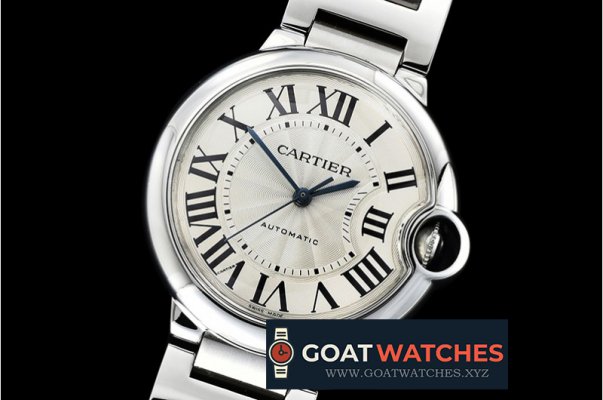 Cartier - Balon Bleu Unisex 36mm SS/SS Wht BVF Jap NH05