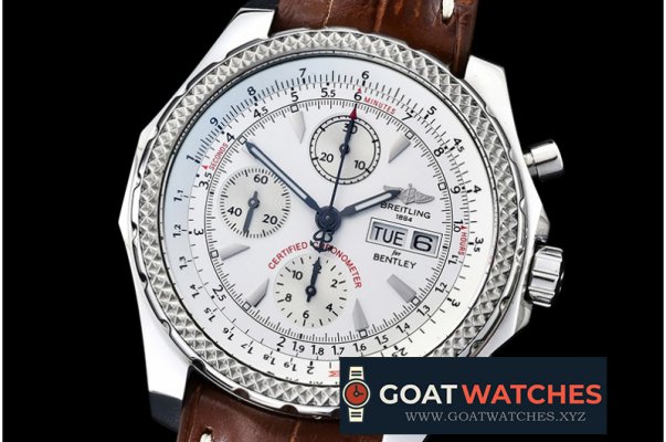 Breitling - Bentley GT 44mm SS/LE White BP Asia 7750