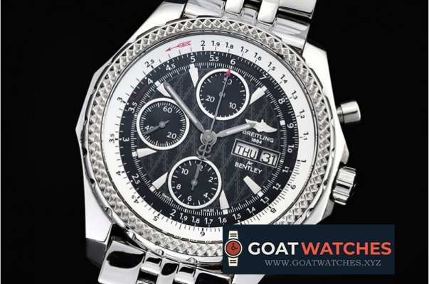 Breitling - Bentley GT 44mm SS/SS Black Pattern BP Ult Asia 7750