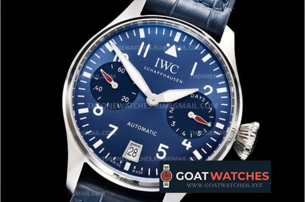 IWC - Portugieser 7 Days IW501008 SS/LE Blue ZF A52010 Mod