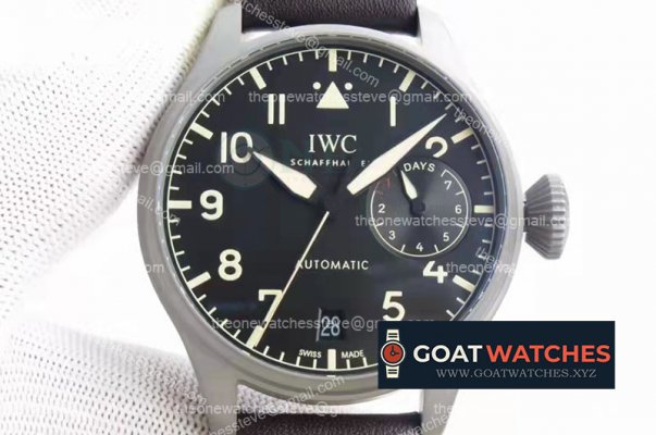 IWC - Big Pilot Heritage IW501004 TI/LE Black TWF A52110